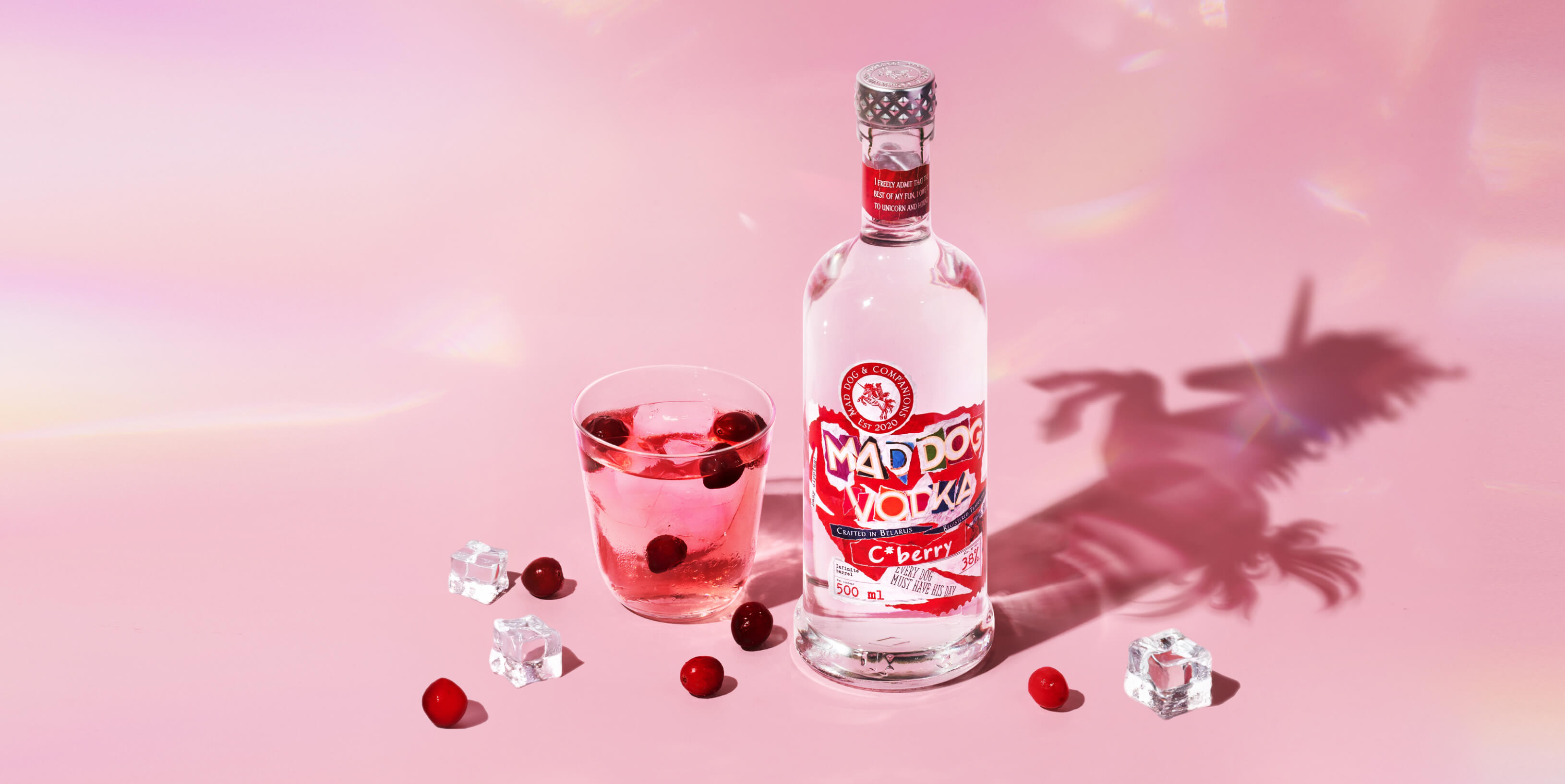 MAD DOG VODKA Mad Dog C*berry