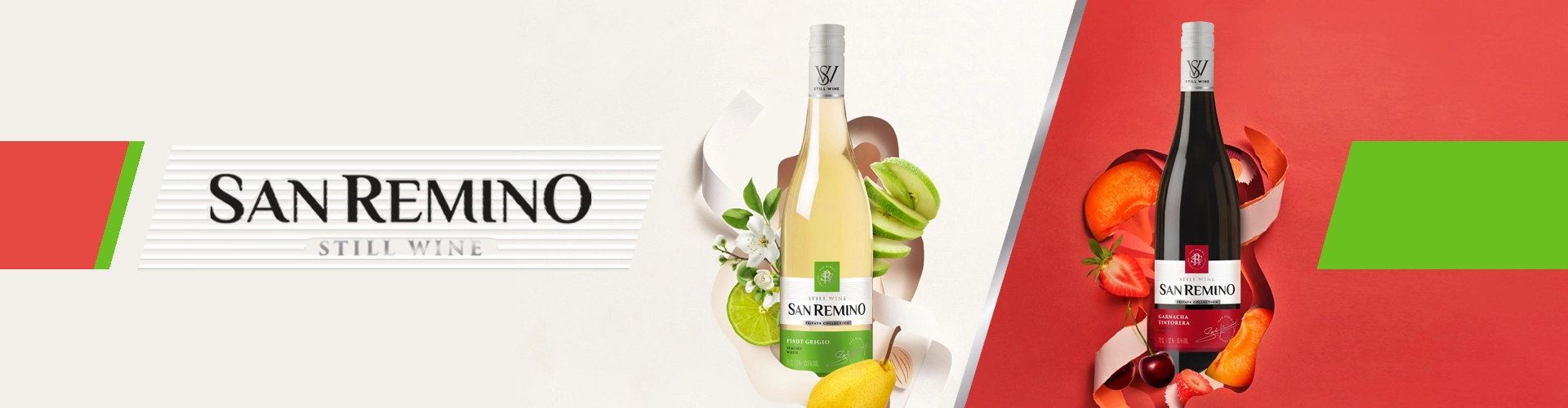 Дебют бренда SAN REMINO в категории «Тихие Вина» с двумя изысканными вкусами!