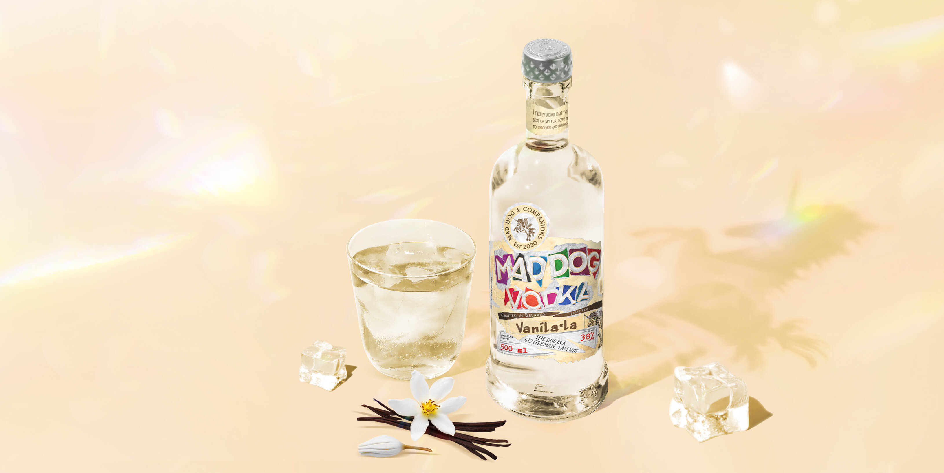 MAD DOG VODKA Mad Dog Vanila*la 